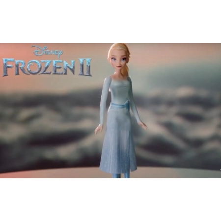 Lalka Elza Wodna Magia świeci Frozen Kraina Lodu 2